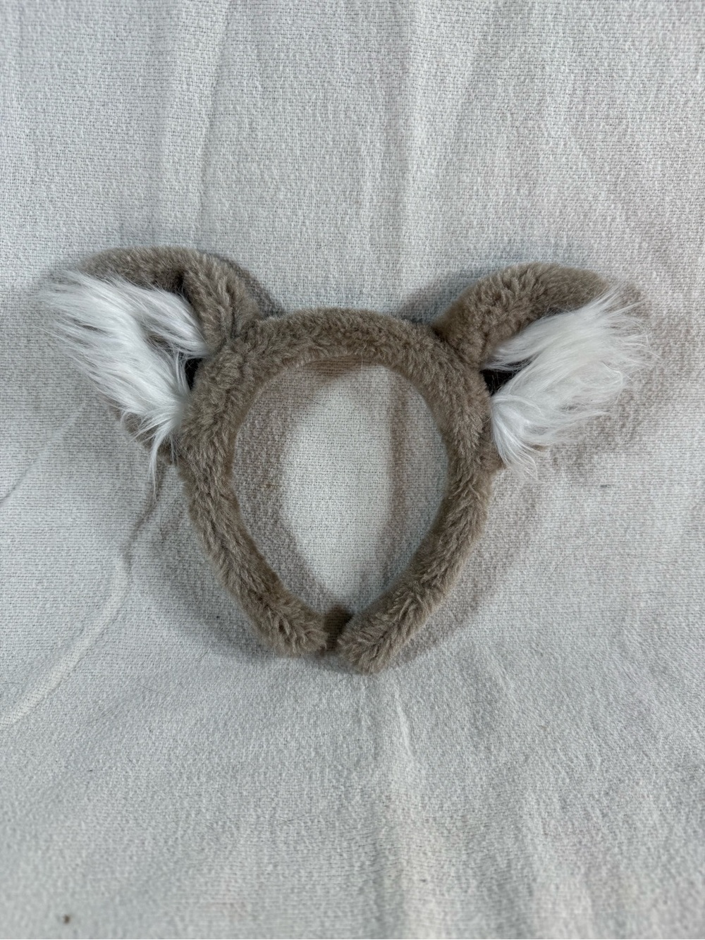 Great Wolf Lodge Furry Wolf Ear Headband Hat Accessory